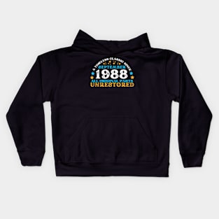 A timeless classic since September 1988. All original part, unrestored Kids Hoodie